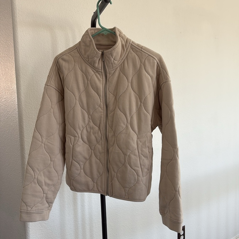 SOLD. Sanctuary The Weekend Padded Quilted Knit Jacket NWT Size M - Picture 7 of 7